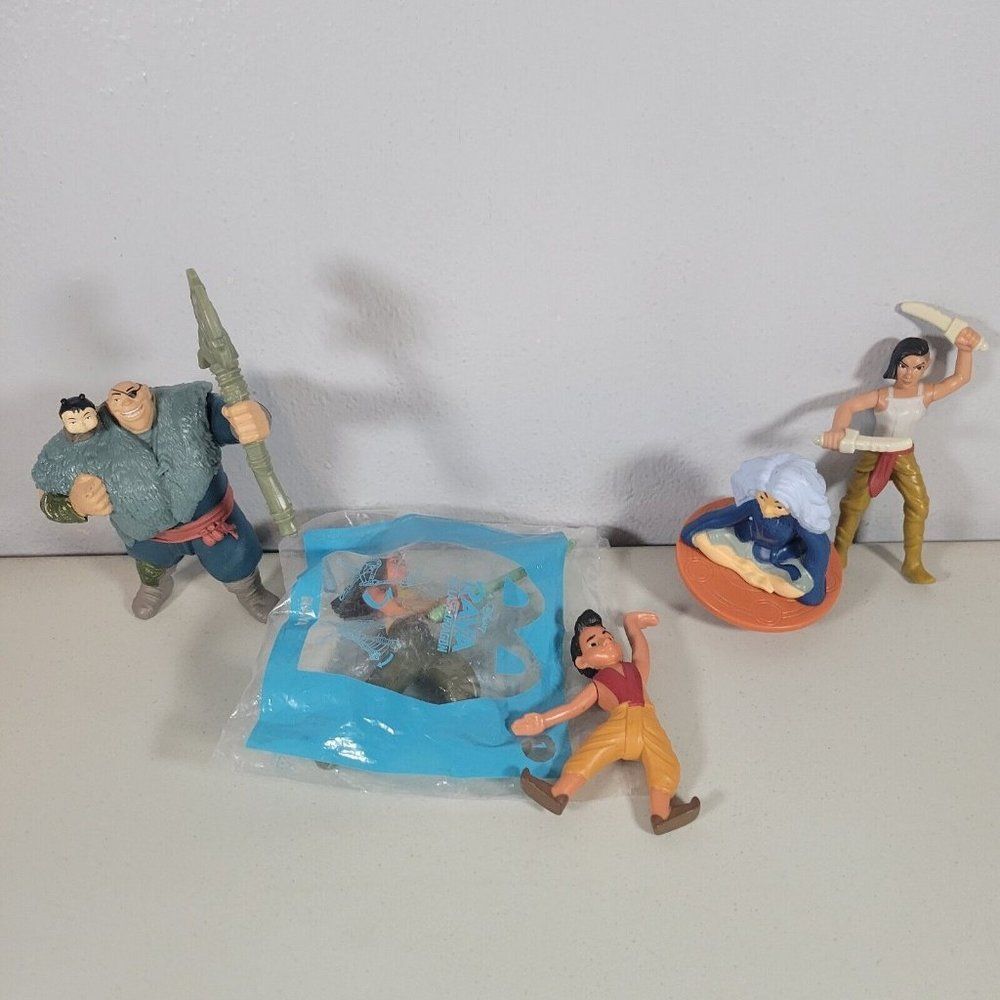 Raya and The Last Dragon Action Figure Lot Tong #8 Sisu Human Top Namaari #7
